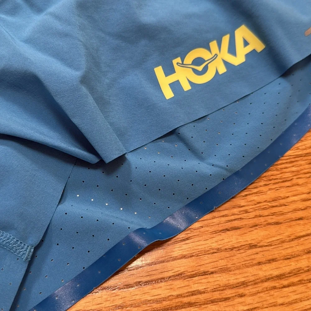HOKA Women's Athletic Running Shorts — Blue